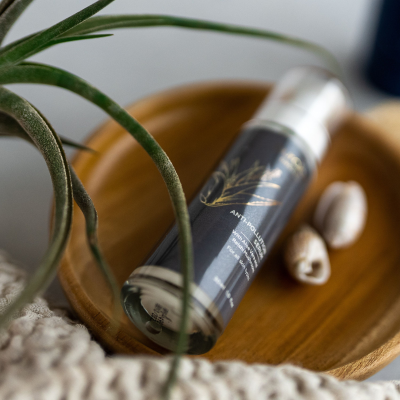 Anti-Pollution Serum Organic - 81% Aloe Vera and Reishi Mushroom