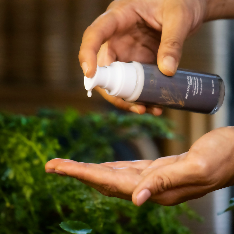 Anti-Pollution Serum Organic - 81% Aloe Vera and Reishi Mushroom