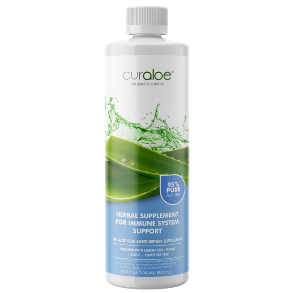Immune System Support Supplement - 95% Aloe Vera + Immune System Boosting Herbs