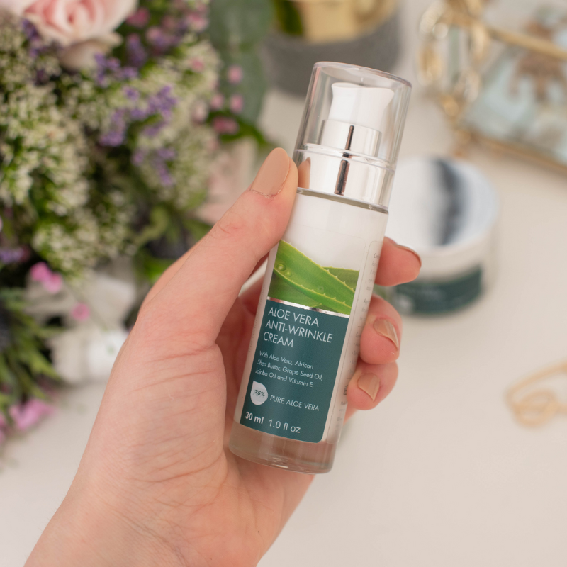 Anti Wrinkle Renewal Cream - 75% Aloe Vera