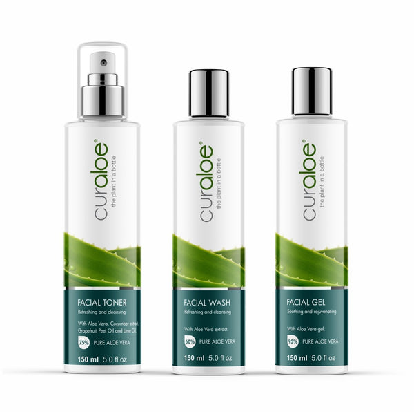 Aloe Vera | Facial Cleansing Bundle | Curaloe
