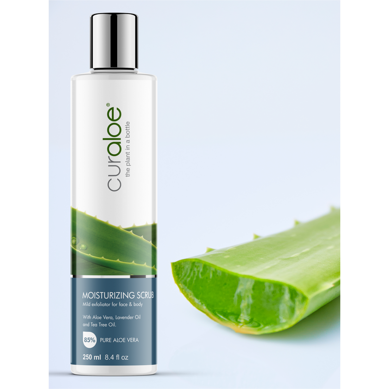 Scrub Exfoliating Moisturizer Treatment - Curaloe USA and Canada