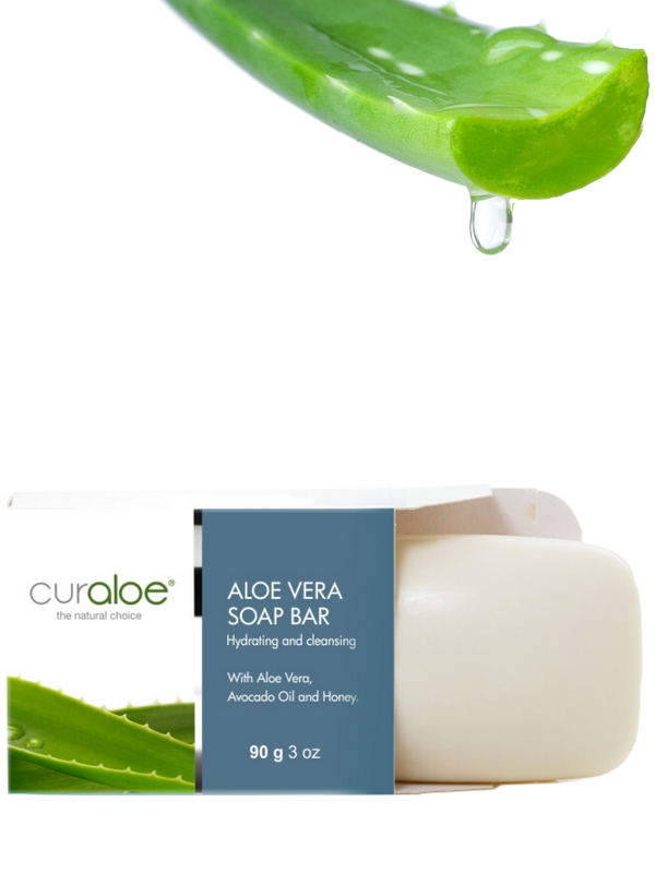 Bar Soap Neutral Aloe Vera - Curaloe USA and Canada