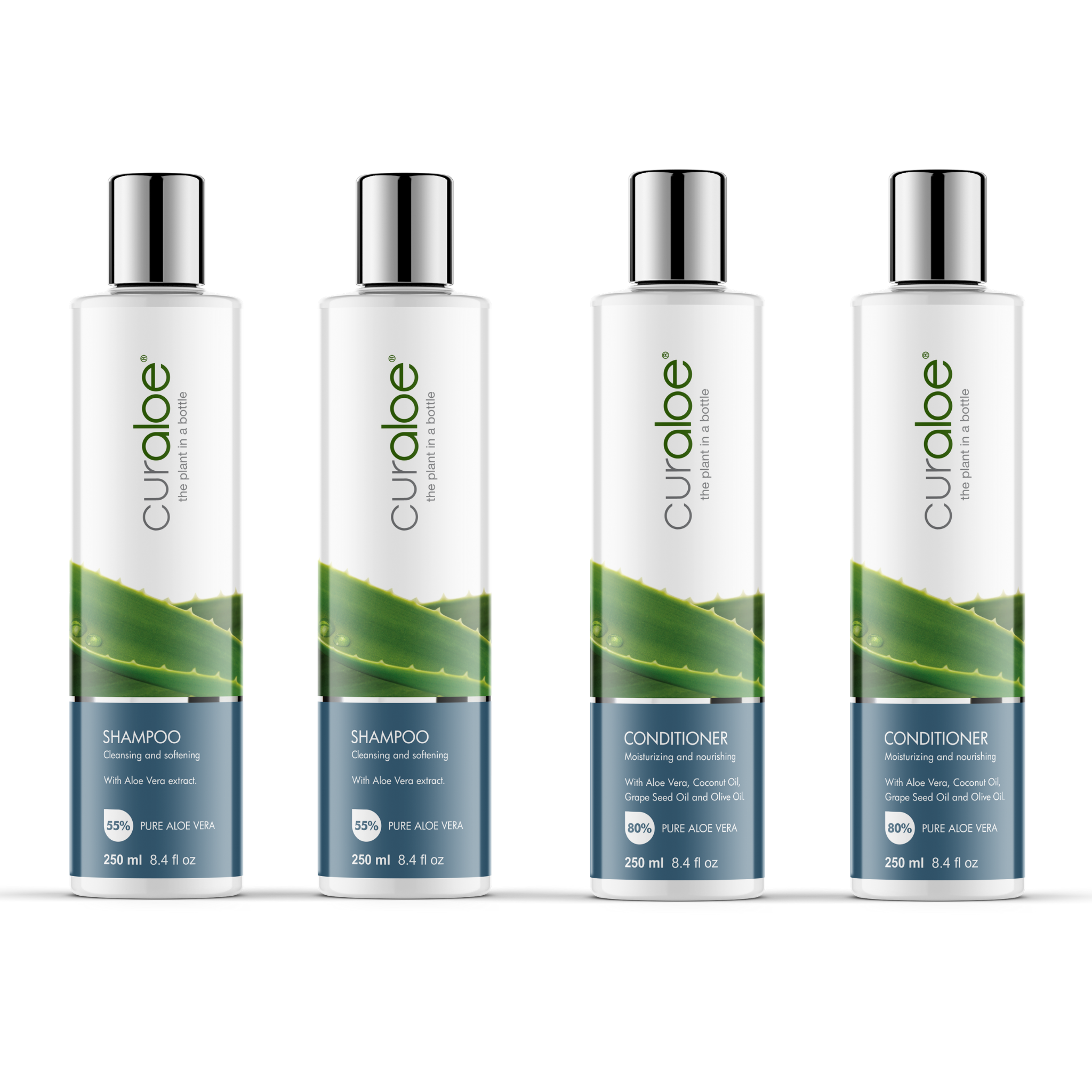 Shampoo & Conditioner 2 + 2 - Curaloe USA and Canada
