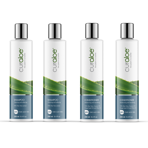 Shampoo & Conditioner 2 + 2 - Curaloe USA and Canada